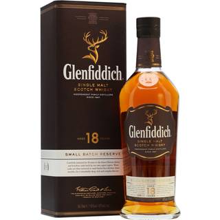 Glenfiddich 18 års Single Malt Scotch Whisky 40% 70 cl.