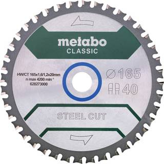 Metabo 628273000 Savklinge 165x20 mm Z40 WZ 4