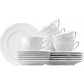 Porcelæns kaffeservice Maria, 6 personer, sæt af 18
