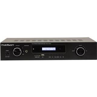 Madison HI-FI Stereo Forstærker 2 x 100 Watt - Sort