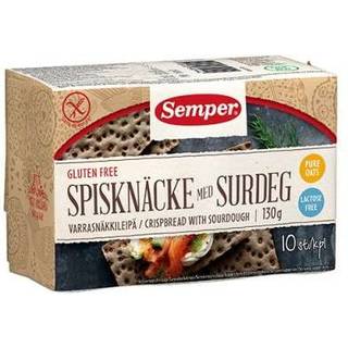 Semper Knækbrød M. Surdej Glutenfri (130 g)