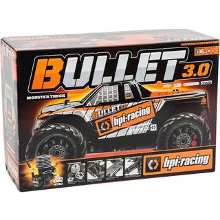 hpi Bullet MT 3.0 1:10 4WD Nitro Monster vandtæt [Levering: 1-2 dage]