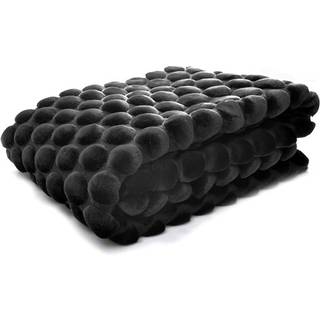 Ceannis Egg Plaid 130x170 Cm - Plaider & Tæpper Acrylic (Textile) Sort - 32106