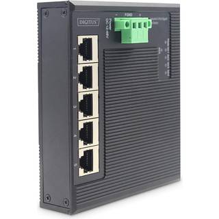 DIGITUS DN-651126 5 Port Gigabit Ethernet Network Switch Switch Flat Industrial Unmanaged