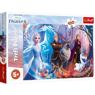Frozen 2: Den magiske verden - puslespil med 100 brikker