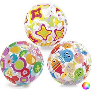 Intex Lively Print Ball - oppustelig badebold med frugtmotiv - 51 cm