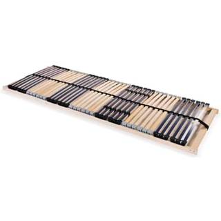 lamelbund til seng med 42 lameller 7 zoner 90 x 200 cm