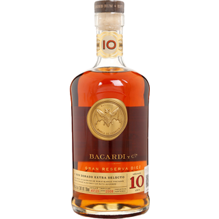 Bacardi Reserva Diez 10 års Rom 40% 70 cl.