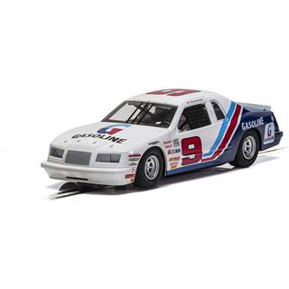 Scalextric Ford Thunderbird Stock Car 1:32 Slot Race Car C4035 White Red & Blue