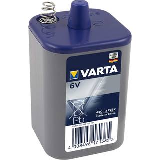 Batteri 430 6,0V 4R25X M/Fjeder Varta