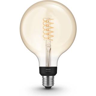 Philips Hue Filament Globe G125, 7W, White, E27