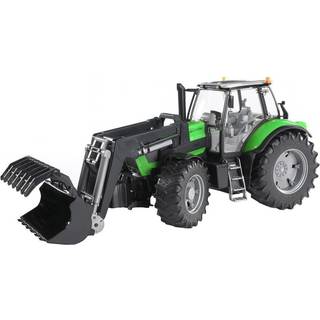 Deutz Fahr X720, Agrotro traktor m/grab Bruder landbrugsmaskiner 3081