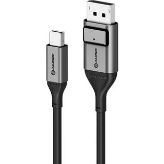 Alogic Ultra Mini Displayport til Displayport - 8K 60Hz - 3m