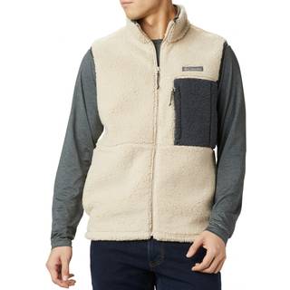Columbia Mountainside Vest Fleecevest Herrer størrelse XXL farve beige