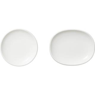 Iittala Raami tallerken 2 dele Hvid