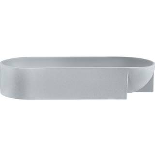Iittala Kuru keramikskål 7,5x37 cm Lysegrå