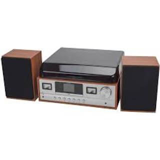 DENVER MRD-52 - Retro music system - LP - CD - FM - DAB - Bluetooth - Light Wood