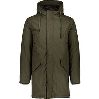 Cotton Nylon Parka 2-300034 M DK Army (S)