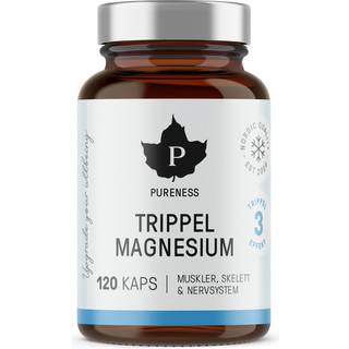 Puritan's Pride - Triple Magnesium Complex, 400 mg - 60 kapsler
