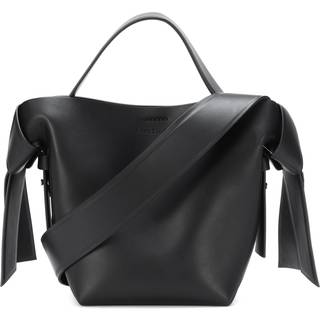 Acne Studios Musubi Mini leather shoulder bag - black - One Size