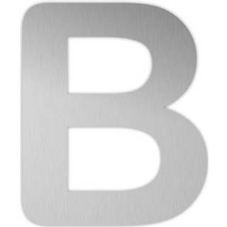 Jasa Company husbogstav B, 78 mm, børstet rustfrit stål