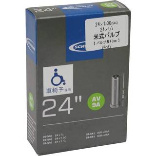Slange 24x0,75-1,25 AV40 SCHWALBE AV9A