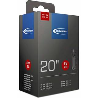 Schwalbe Cykelslange Sv 7C Extra Light 40/60-406 Racer ventil 40 mm