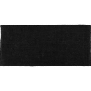 Dixie Fiona jutetæppe 80x180 cm Sort