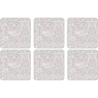 Spode Pure Strawberry Thief Glasunderlag 6 stk.