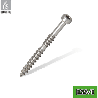 ESSVE ESSDECK Max Terrasseskrue 4,8 mm Ø, TX20, A4, pakke med 250 75 mm