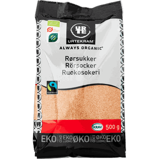 Urtekram Rørsukker Max Havelaar Ø (500 g)