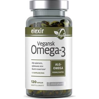 Vegansk Omega-3 120 kapsler