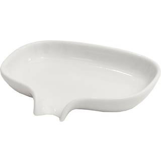 Bosign Sæbeskål med afdrypningstud porcelæn Hvid