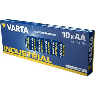 Varta Industrial Pro Alkaline Batterier LR6 AA 10er 4006211111