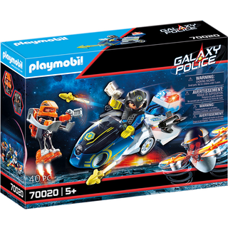 Playmobil Galaxy Police Politimotorcykel