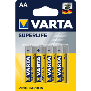 Batteri Superlife R6-4B Aa Varta