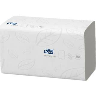 Tork Advanced Håndklædeark Flushable H3