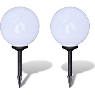 Udendørslamper 2 Stk. Led 30 Cm Med Jordspyd