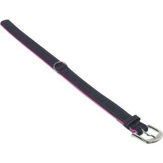 Læderhalsbånd PACIFIC - Grøn - 27 cm (20-25 cm) - 12/14 mm