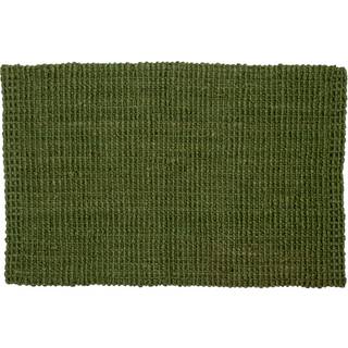 Dixie Jute dørmåtte dark green 60x90 cm