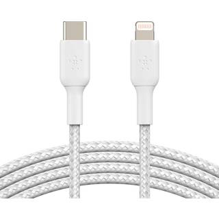 Belkin Lightning To Usb-c Cable Braided 2m. Sort
