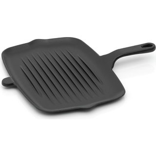 Paleo Flad Grillpande XL, sort, 32x22cm - Grillpande