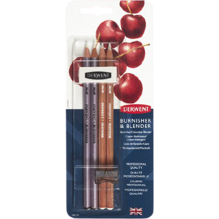 Derwent Blender og Burnisher blyanter 4-pak