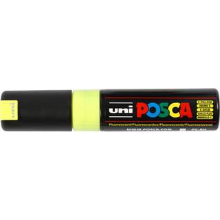 Posca Tusch PWE-8K Uni chalk 8 mm Fluo yellow