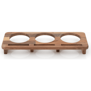 Paleo Træstand for 3x12cm Gryde - træplade