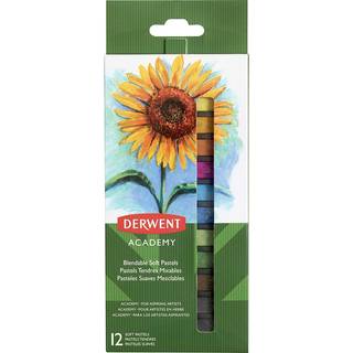 Academy Soft pastelfarver 12 stk. Derwent 2302397