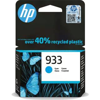 HP 933 Cyan Original Ink Cartridge - Blækpatron Cyan
