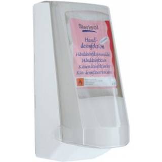 Sterisol Håndfri dispenser til sæbe og desinfektion 700ml hvid