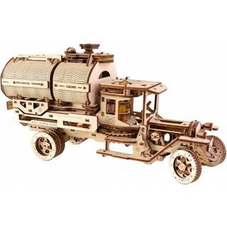 Ugears 3D-puslespil i Træ - Tankbil