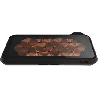 ZENS Dual Bordlader Qi Liberty 16 coils  2x15W Glass Top Edition (Apple & Samsung QC) - På lager i butik